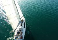 bateau à voile bavaria 46 voilier aérien